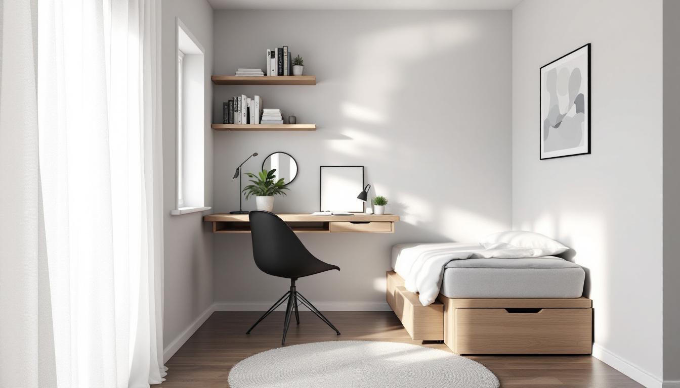 découvrez nos astuces pratiques pour aménager une chambre de 6 m² de manière optimale et gagner en espace sans faire d'erreur.
