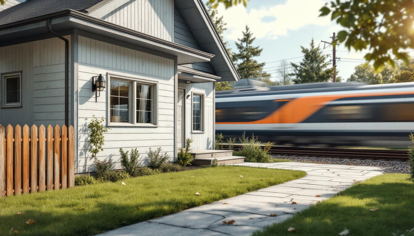 découvrez l'impact d'une voie ferrée sur la valeur immobilière et ce à quoi vous devez vous attendre en cas de décote près des infrastructures ferroviaires.