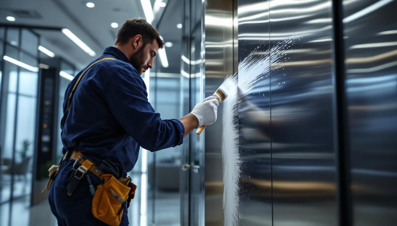 découvrez nos conseils pratiques pour peindre une porte d'ascenseur facilement et efficacement, avec les bons outils et matériaux pour un résultat professionnel.